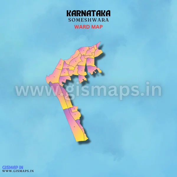 Someshwara Ward Map (Karnataka)